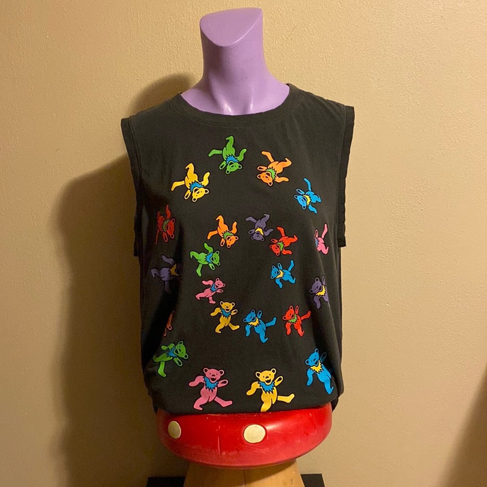 Dancing Bears Muscle Tank Grateful Dead
